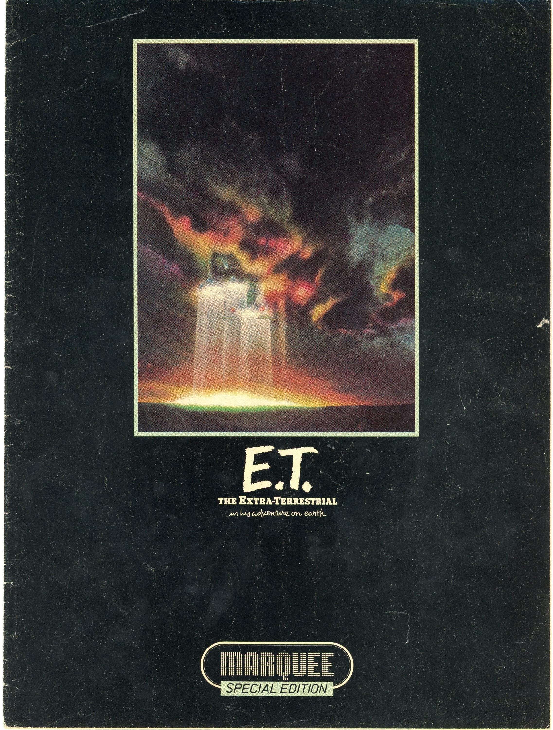 E.T. the Extra Terrestrial Marquee Special Edition Movie Magazine