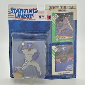 1993 Kenner MLB, composition de départ Juan Guzman, figurine et carte de la série spéciale