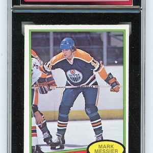 1980/81 O-Pee-Chee Mark Messier #289 Graded Rookie Card KSA 7.5
