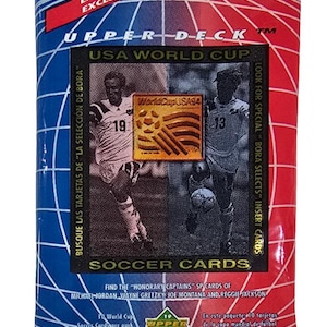 "1994 ""Upper Deck"" WM Fussball Hobby Pack (10 Karten)"