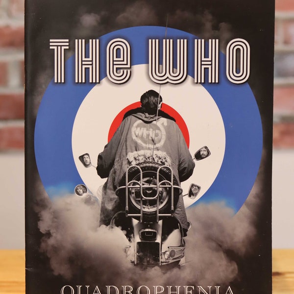 2003 The Who Quadrophenia Original Vintage Concert Tour Program