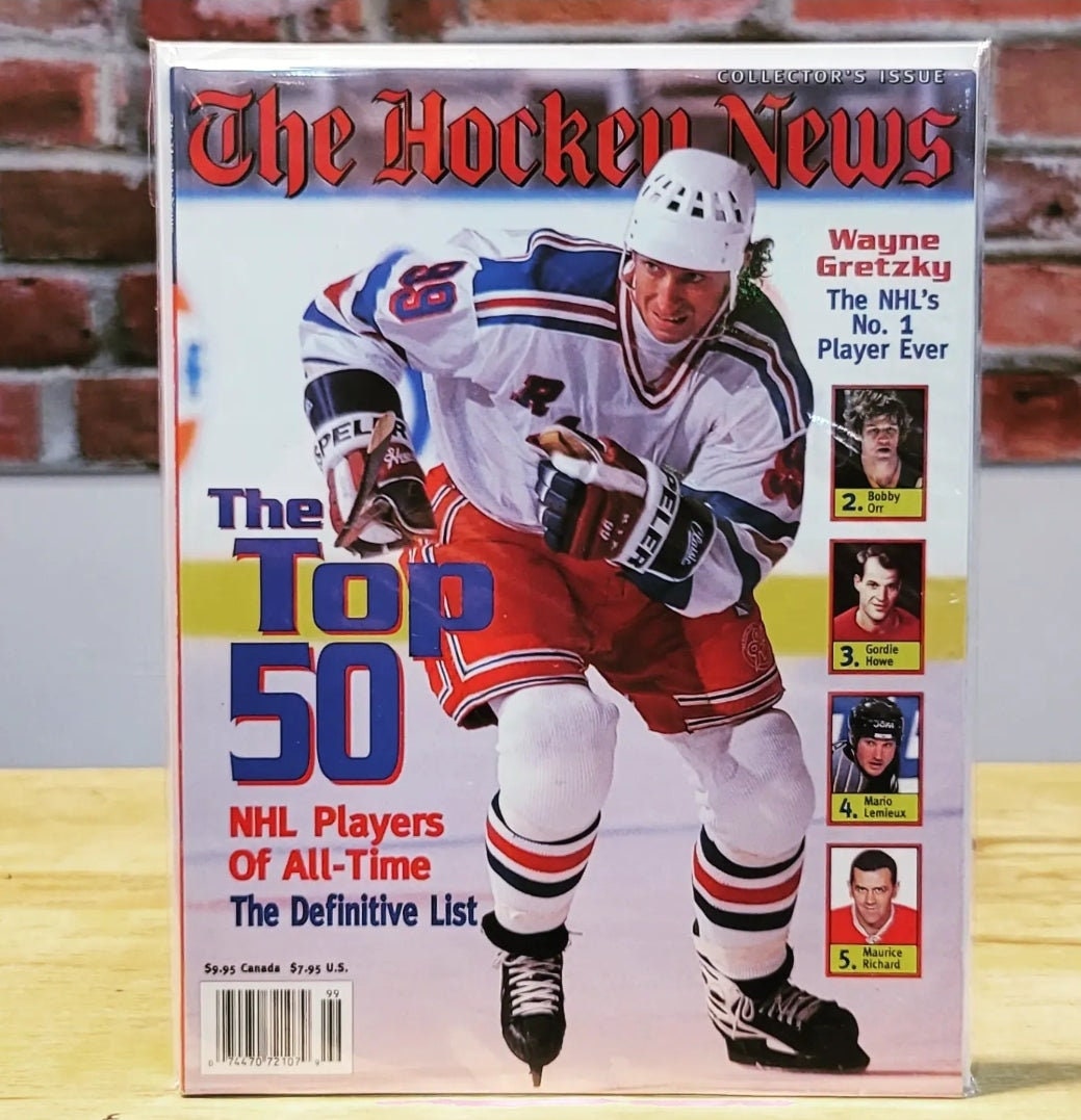 1988-89 Esso All-Stars BOBBY ORR-Boston Bruins & Wayne Gretzky-Oilers