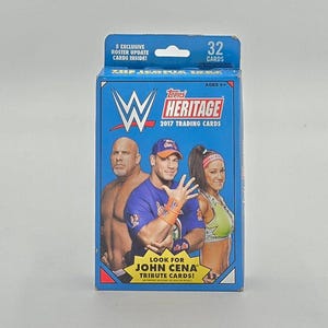 2017 Topps WWE Wrestling Hanger Box (32 Karten)
