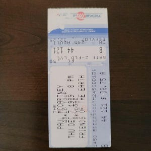 Paul McCartney 1989, Toronto Skydome Original Konzertkarte Stub