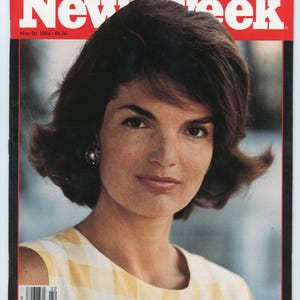 Revista Newsweek Vintage (30 de maio de 1994) Edição em memória de Jackie O.