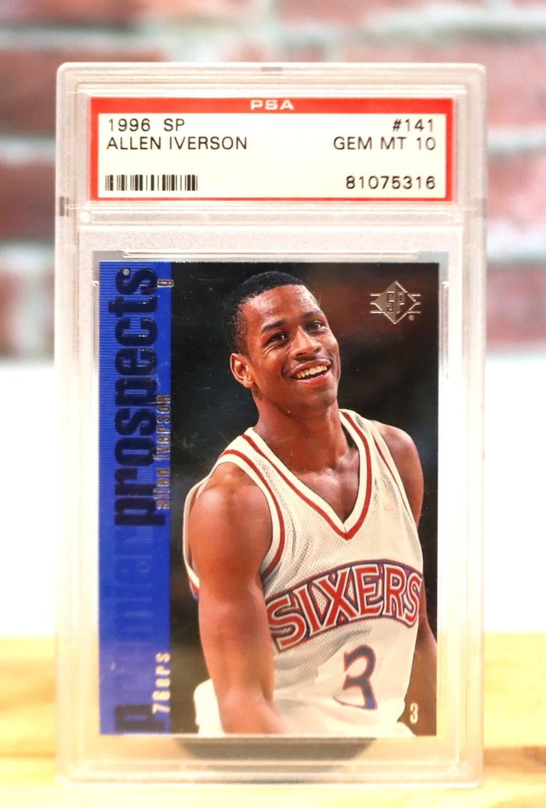 ALLEN IVERSON 1996 Score Board All Sport PPF 7 Basketball 