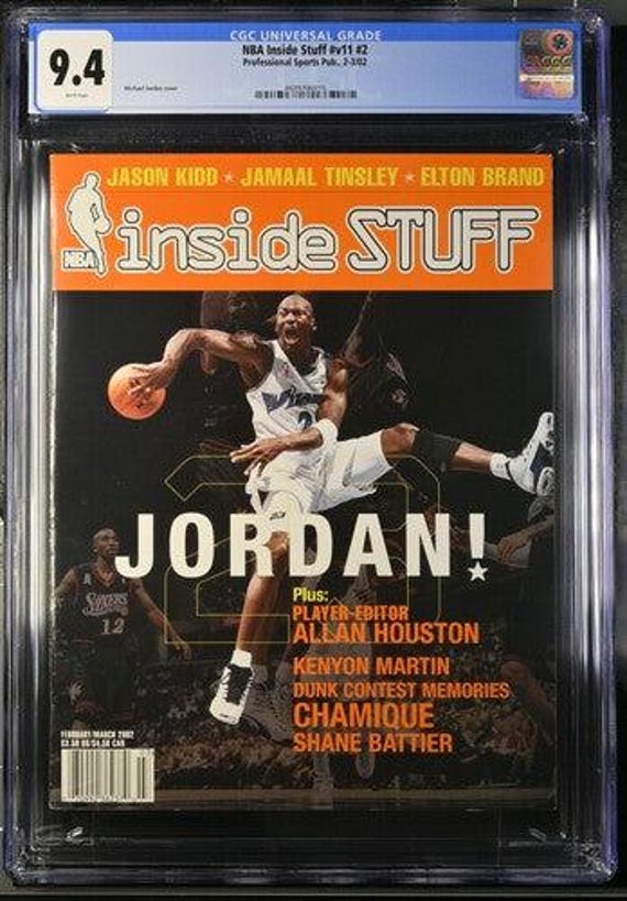 2002年 NBA Inside Stuff グレーディングマガジン CGC 9.4 マイケル