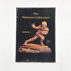 Juego de cartas de fútbol americano de la serie 1 de la colección Heisman de College Classics de 1991