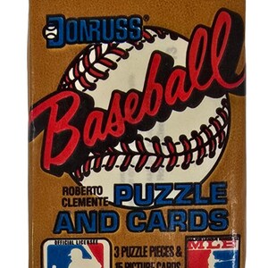 1987 Donruss Baseball Wax Pack (15 cartes) Possible Bo Jackson, Barry Bonds Rookie