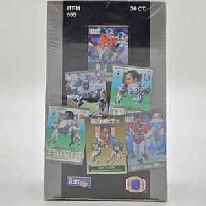 1991 Fleer Ultra NFL Football Series 2 Card Wax Box (36 Packungen)