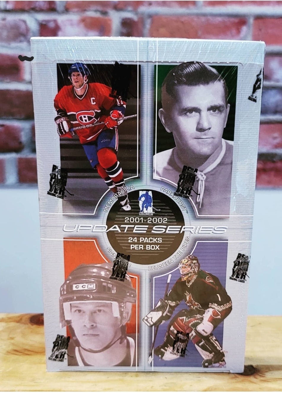 2001-02 Be a Player Between the Pipes - Jersey and Stick Cards