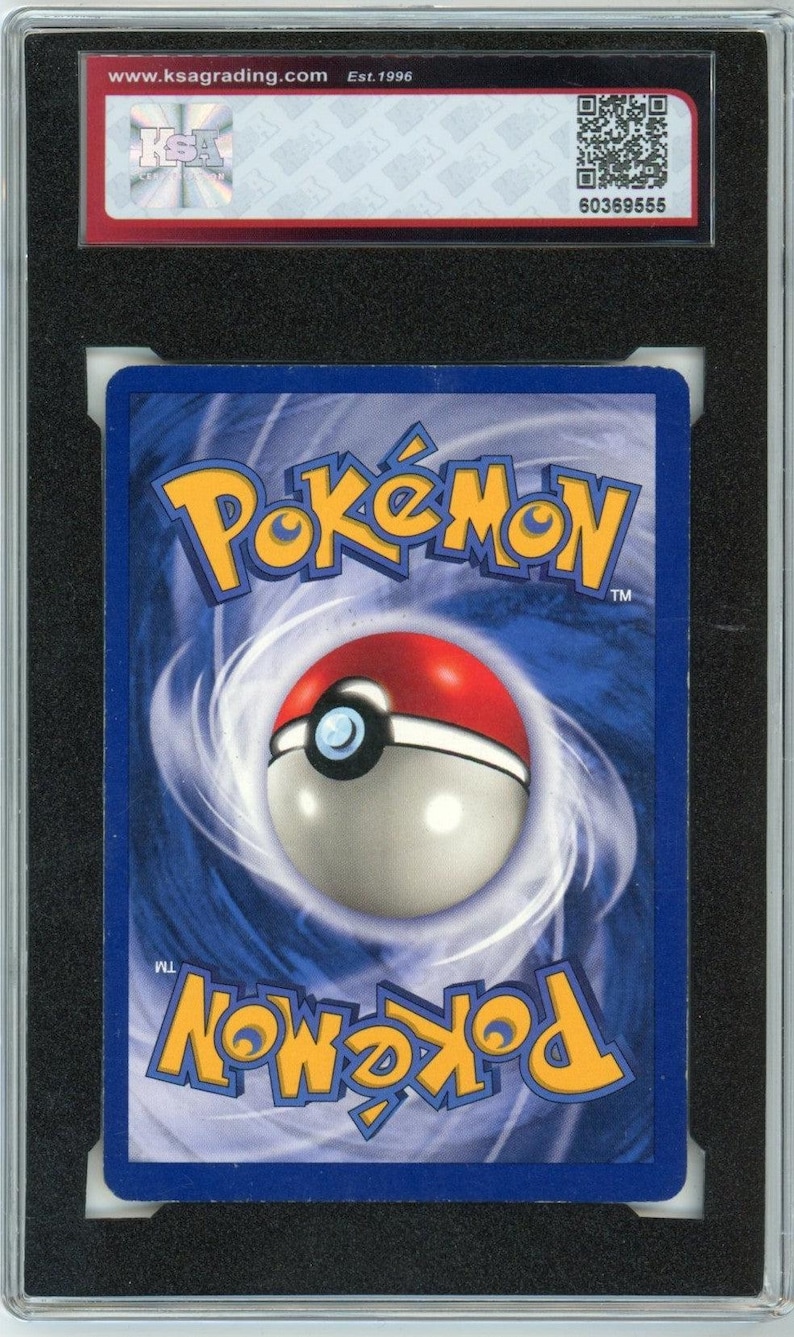 1999 Pokemon Machamp Holographic 1st Edition #8 Graded Card KSA 4.5 image 2