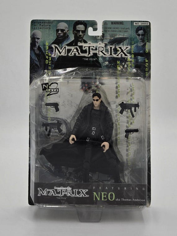 1999 N2 Toys the Matrix Neo Action Figure - Etsy