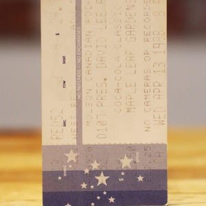 David Lee Roth 1989 Maple Leaf Gardens Toronto Original Vintage Konzertkarte Stummel