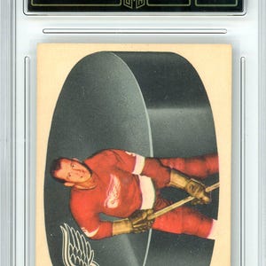 1962 Parkhurst Warren Godfrey Graded Hockey Card #36 GMA 3