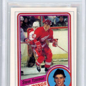 1992/93 O-Pee-Chee Steve Yzerman 25th Jubiläum Gradierte Karte #17 BGS 5.5