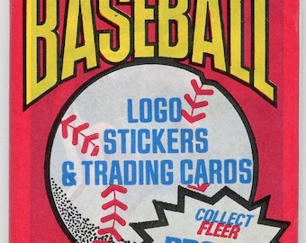 1991 Fleer MLB Baseball Wax Pack (9 Cards)