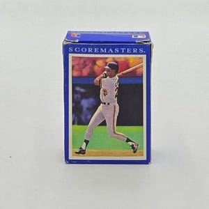 Jeu de cartes de baseball Scoremasters Scoremasters de la MLB 1989 (42 cartes)