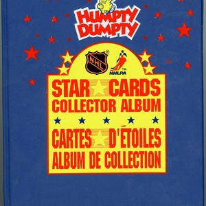 1992年 ハンプティ・ダンプティ NHL ホッケースター コンプリートセット（ブランドバインダー入り、ミニカード50枚入り）