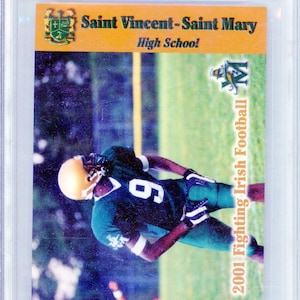 2003 St. Vincent-St. Mary High School Graded Football Rookie Karte BGS 9,5 LeBron James