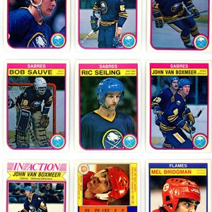 Zestaw kart hokejowych NHL OPC O-Pee-Chee 1982/83 (396 kart) Niesamowity kształt!
