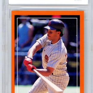 Punteggio 1988 Roberto Alomar Rookie & Traded Graded Card BCCG 9