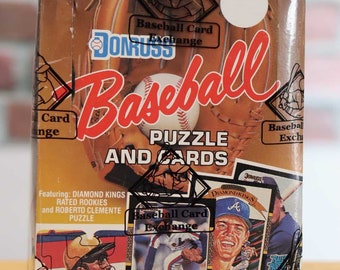 1987 Donruss Baseball Card Wax Box (36 Packs) BBCE Authenticated
