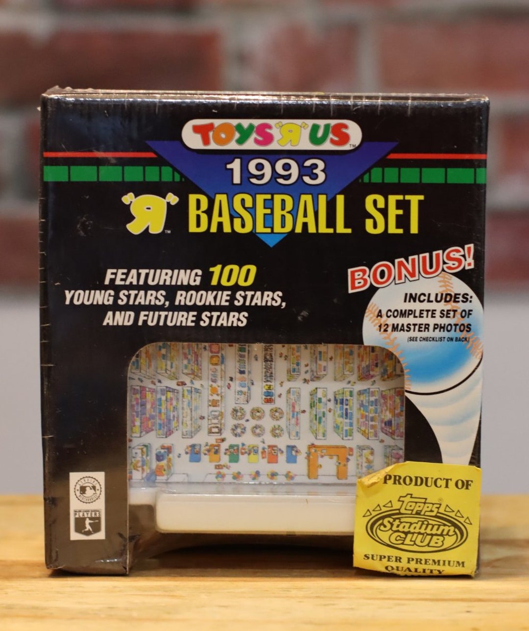 1993 Topps Stadium Club Toys R Us Baseball Card Set 100 Cards Etsy