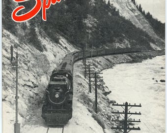 Canadian Pacific Railway Spanner No. 153 (March 1949) Vintage Magazine Bilingual