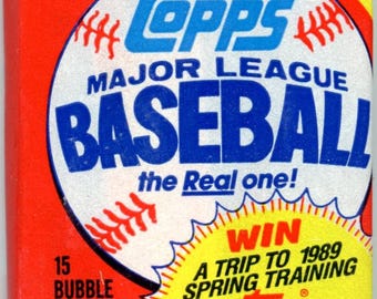 1988 Topps MLB Baseball Wax Box (15 Cards)