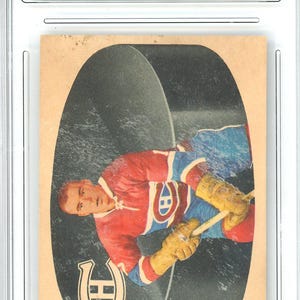 1962 Parkhurst Jean-Guy Talbot Graded Card #51 GMA 3