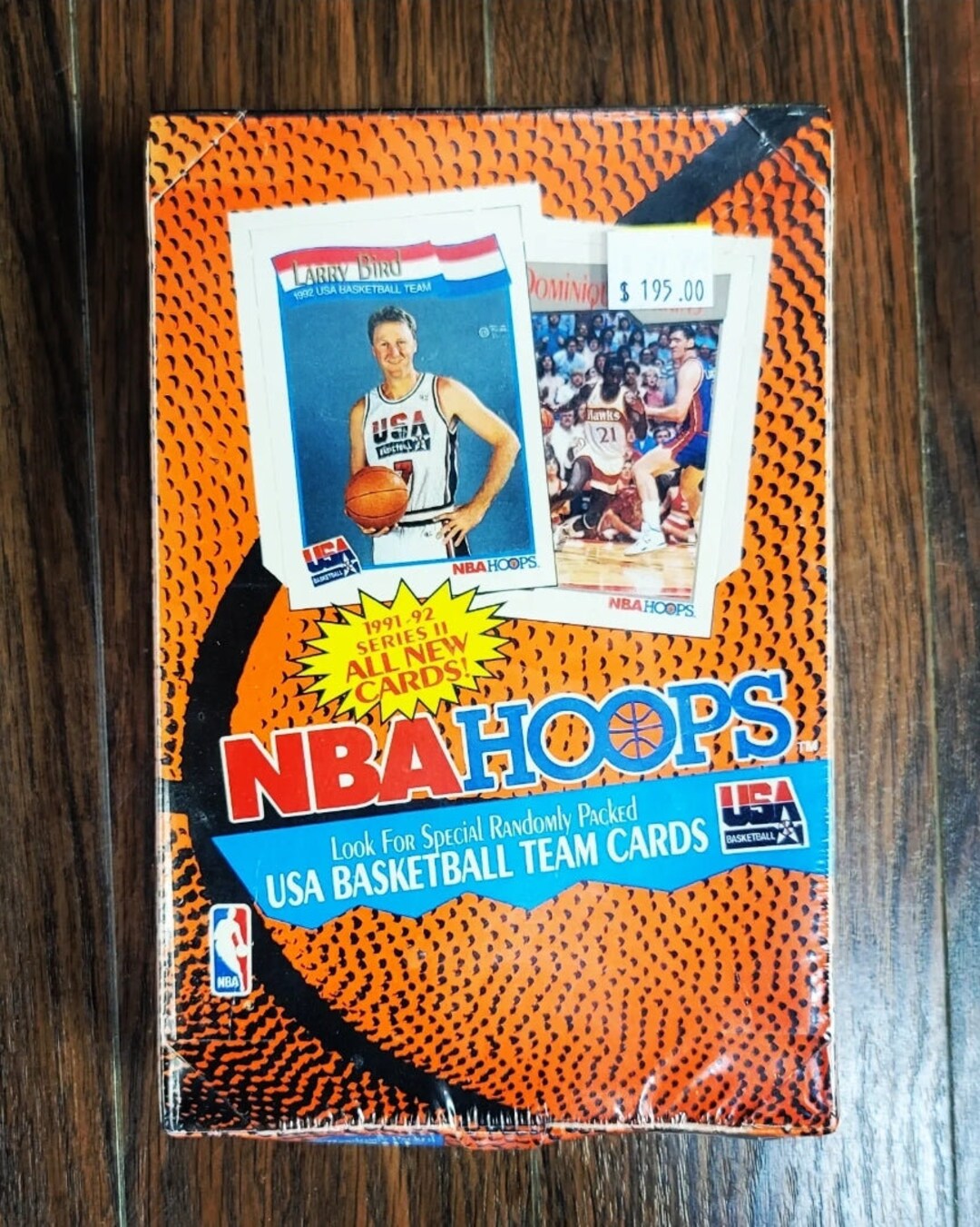 1991/92 Hoops Series 2 Basketball Wax Box includes USA Dream Etsy