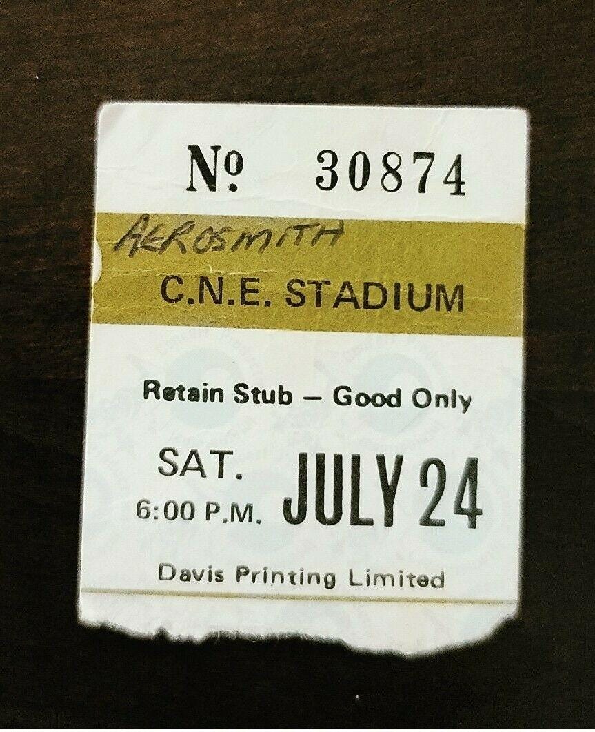 Aerosmith Tickets - Etsy