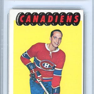 1965 Topps Jacques Laperriere Graded Card # 3 GMA 5