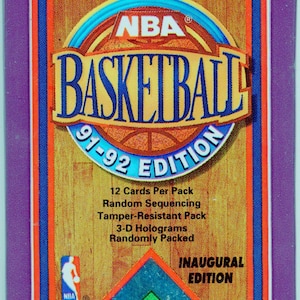 1991/92 Oberes Deck Basketball Trading Card Pack