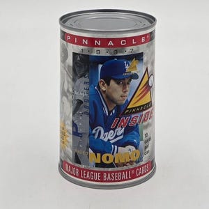 Carte de baseball Pinnacle Inside MLB 1997 en boîte (10 cartes) Hideo Nomo