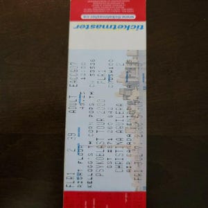 Christina Aguilera 2000, Toronto Air Canada Center Original Konzertkarte Stub