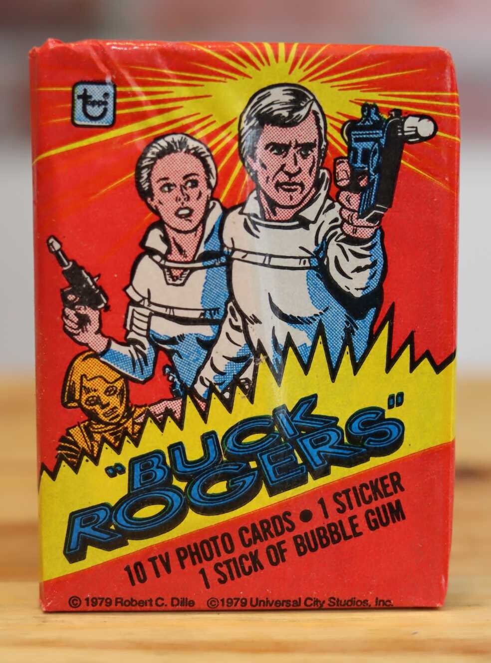 1979  TOPPS BUCK ROGERS COMPLETE SET WITH STICKERS UNOPENED PACK TRADING CARDS 