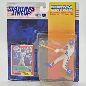 1994 Kenner MLB Composition de départ John Olerud Figurine et carte Blue Jays de Toronto