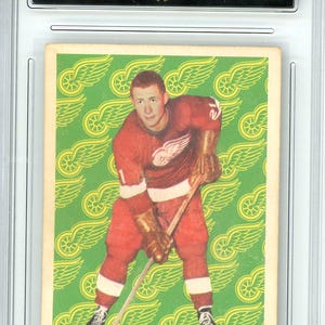 1961 Parkhurst John McKenzie Graded Rookie Karte #34 GMA 3.5