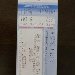 AC/DC 1990, Toronto Skydome Original Konzertkarte Stub