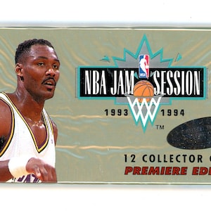 1993/94 Fleer NBA Jam Session Premiere Edition Wax Pack (12 Karten)