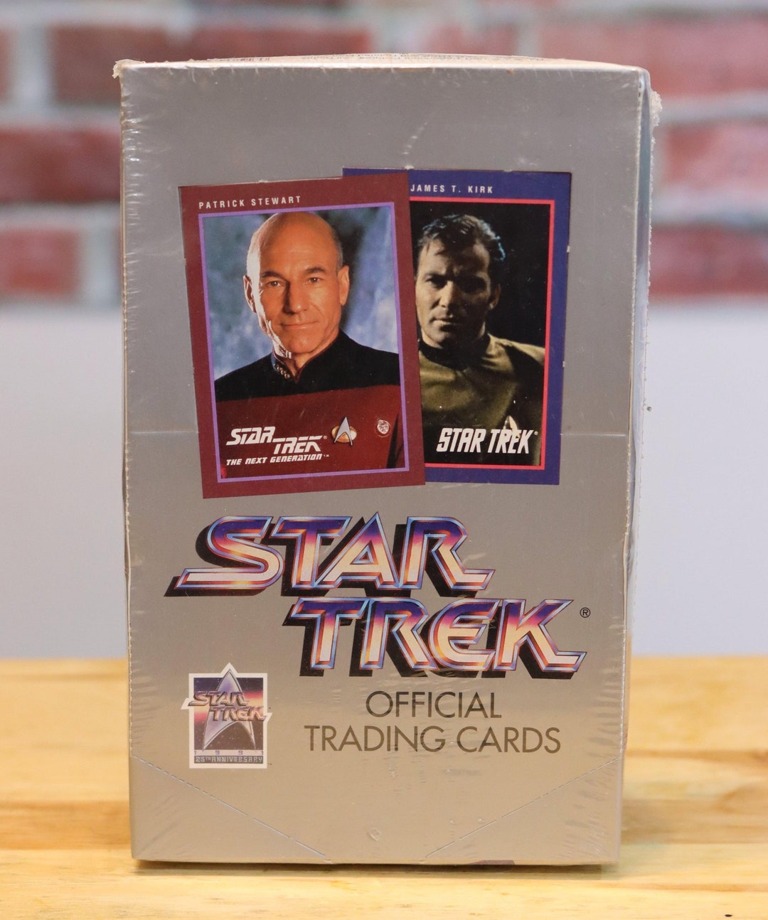 1991 Impel Star Trek Trading Cards Factory Sealed Wax Box 36 Packs Etsy
