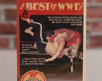 Original wwf WWE Wrestling VHS Coliseum Video - Best Of wwf Volume 3 (1985)