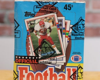 1989 Topps Football Card Wax Box (36 Packs) BBCE Authenticated