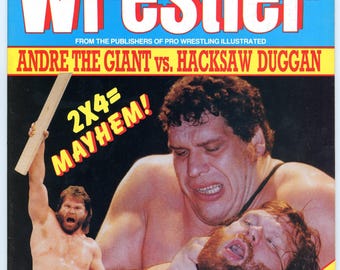 The Wrestler Vintage Wrestling Magazine (September, 1988) Andre the Giant, Hacksaw Duggan