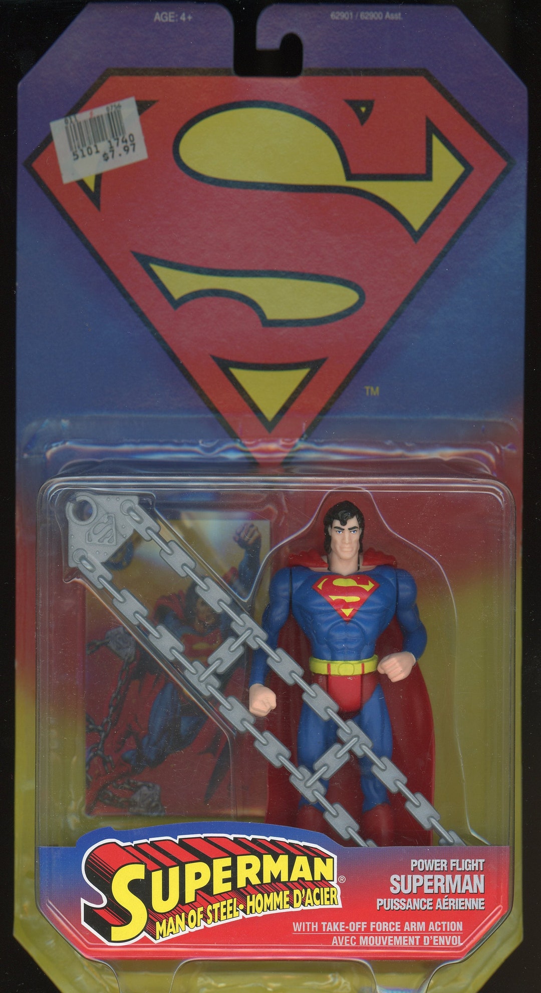 1995 Kenner DC Superman Man of Steel 6-inch Action Figure - Etsy