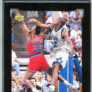 1992/93 Upper Deck Shaquille O'Neal Top Prospects Graded Card #474 KSA 8.5