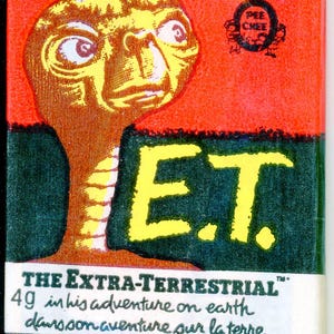 1982 OPC O-Pee-Chee E.T. Pack de cire pour cartes photo Movie Trading