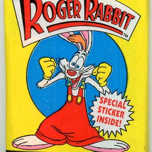 1987 Wer hat Roger Rabbit gerahmt? Movie Trading Card Pack (9 Karten)